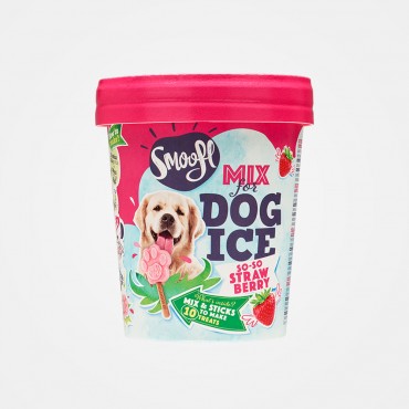 Mélange pour glaces SMOOFL - Fraise