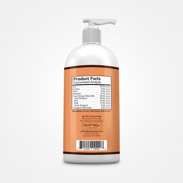 Huile de saumon sauvage d’Alaska - 0,5 Litre