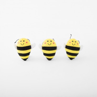 Peluche interactive Zippy Paws - Pot de miel & abeilles