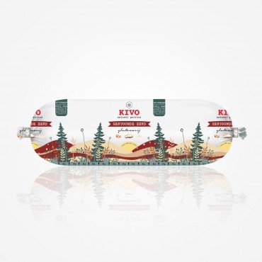 Kivo Petfood - Repas complet cuit à la vapeur - Canard